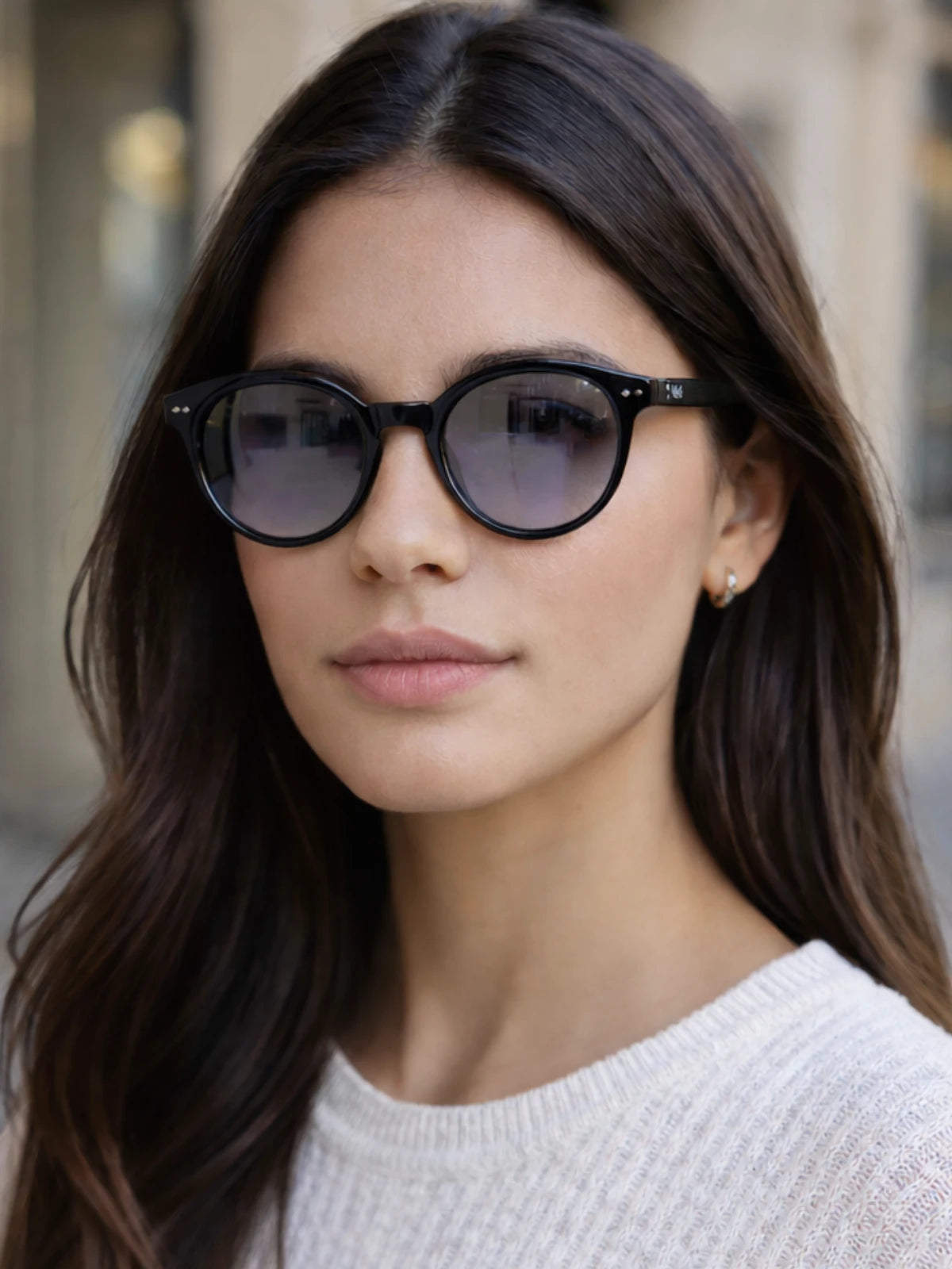Óculos De Sol Feminino Lumi Redondo UV 400