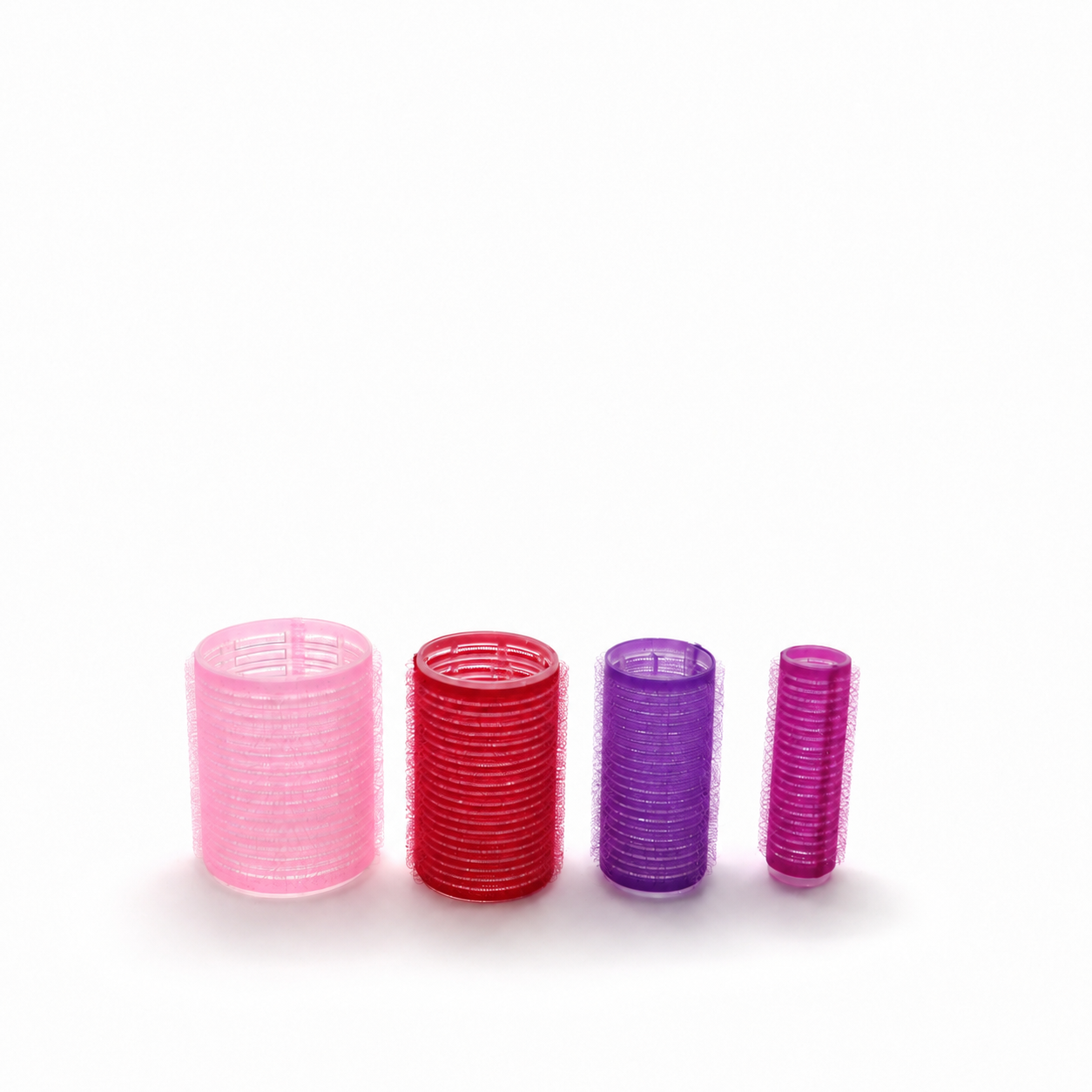 Kit Bobs Autoaderentes Formadores de Cachos com Velcro - 2/3/4/5 Cm