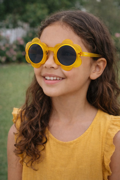 Óculos De Sol Kids Feminino Shine Redondo UV 400