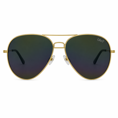 Óculos De Sol Unissex Berlim Quadrado UV 400