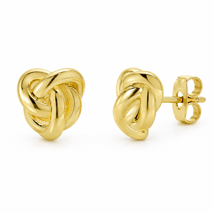 Semijoia Brinco Borboleta 10mm Banho Ouro 18K