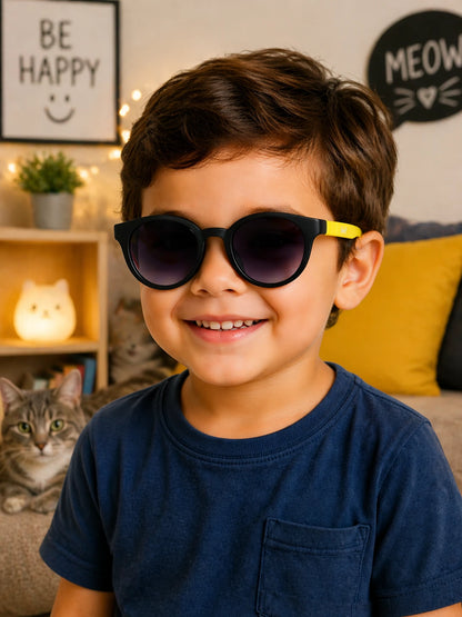 Óculos De Sol Kids Unissex Magic Redondo UV 400