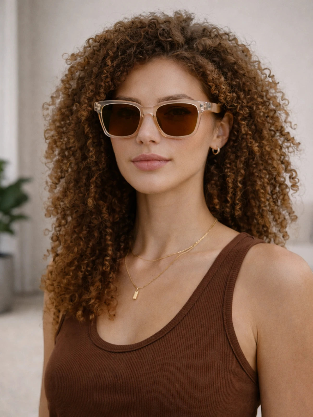 Óculos De Sol Feminino Viena Quadrado UV 400
