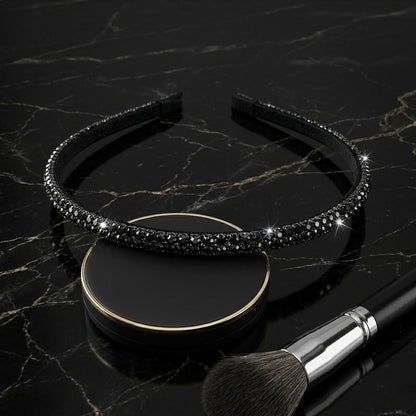 Tiara Fina com Strass Premium