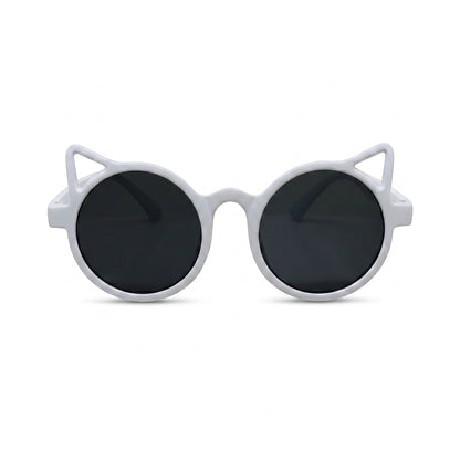 Óculos De Sol Kids Feminino Cat Redondo UV 400