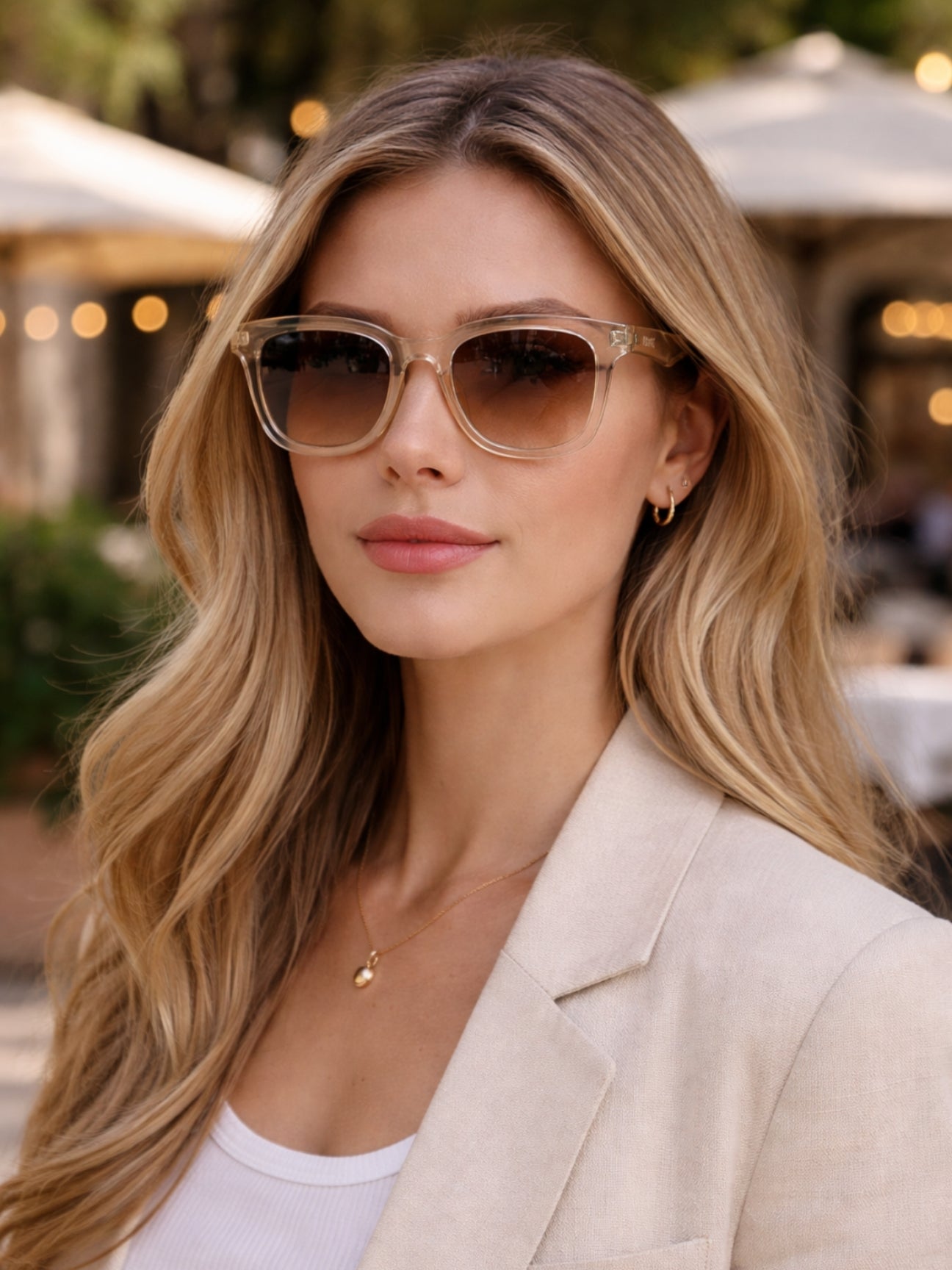 Óculos De Sol Feminino Essence Quadrado UV 400