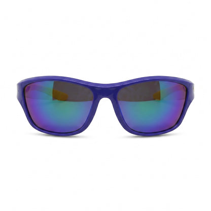 Óculos De Sol Kids Unissex Flash Retangular UV 400