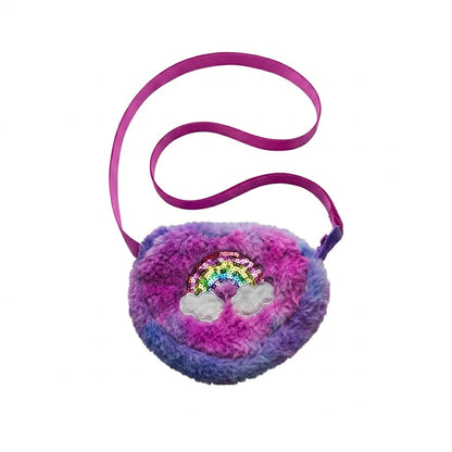 Bolsa Fofa Pelúcia Coração