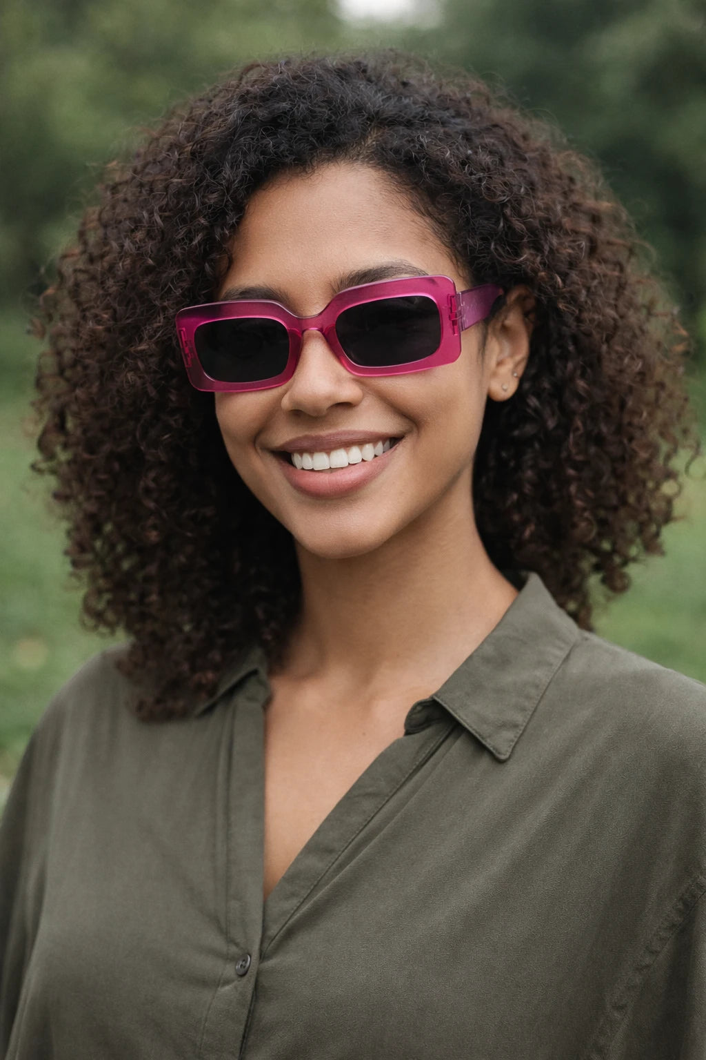 Óculos De Sol Feminino Astral Retangular UV 400