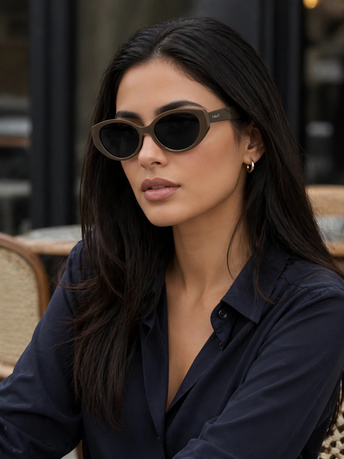 Óculos De Sol Feminino Bali Retangular UV 400