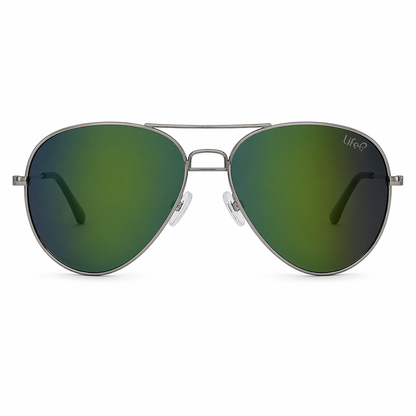 Óculos De Sol Unissex Berlim Quadrado UV 400