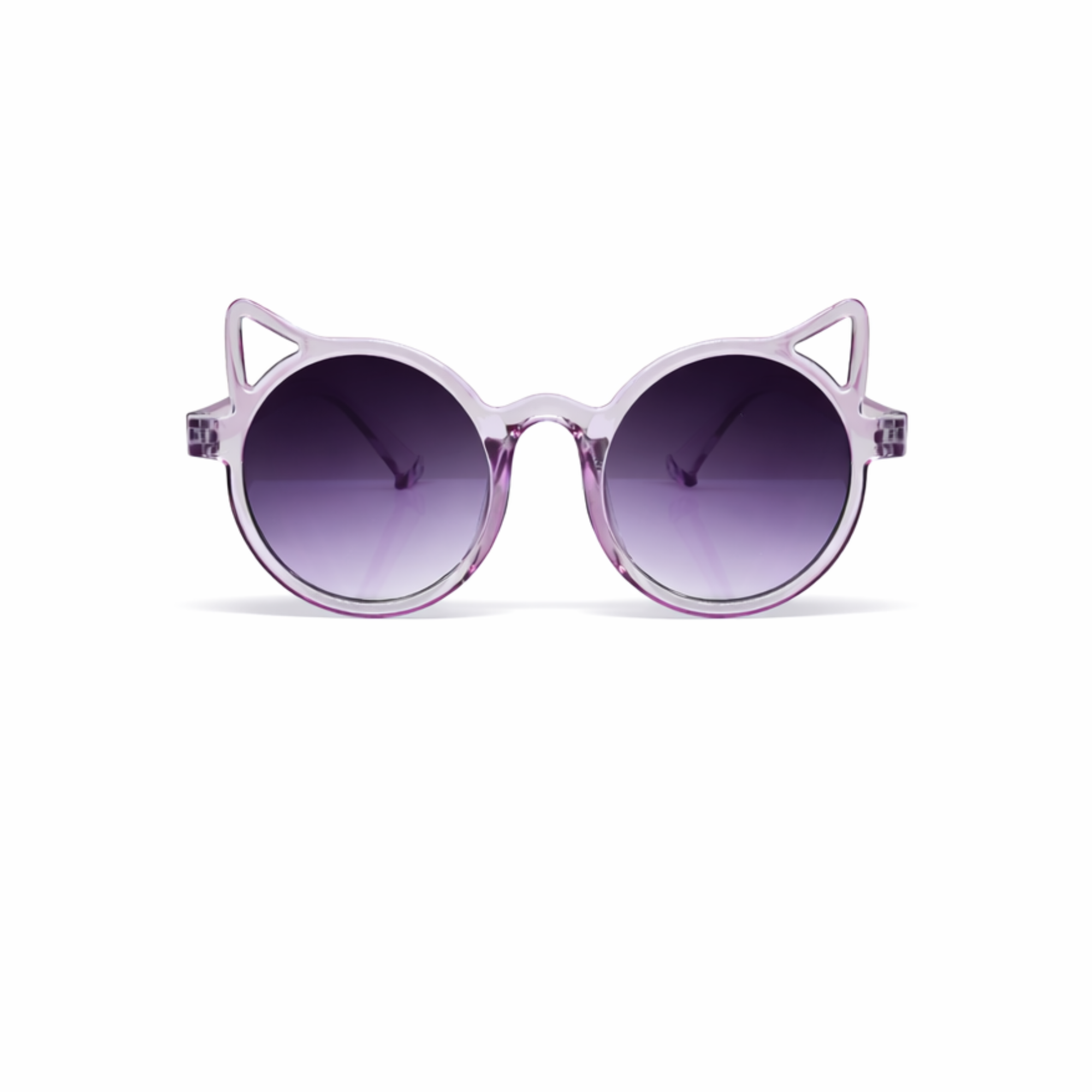 Óculos De Sol Kids Feminino Cat Redondo UV 400