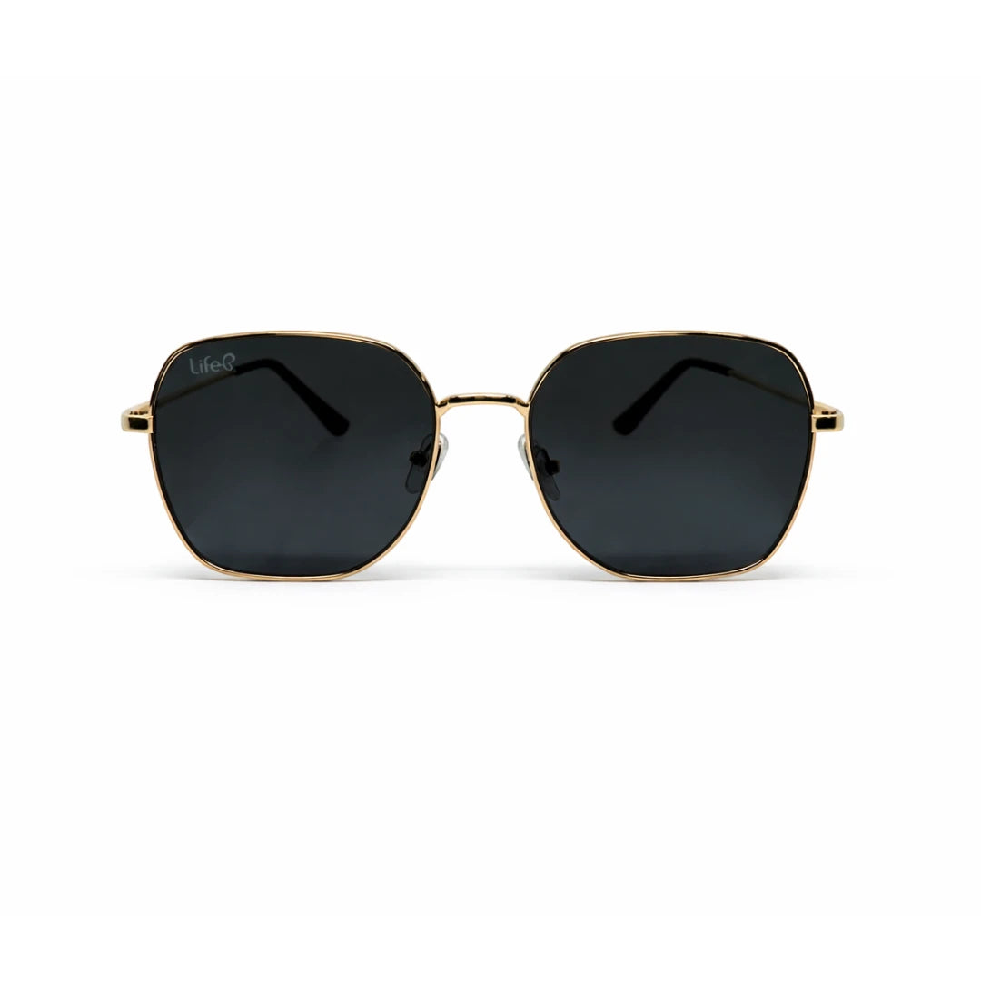 Óculos De Sol Unissex Capri Quadrado UV 400