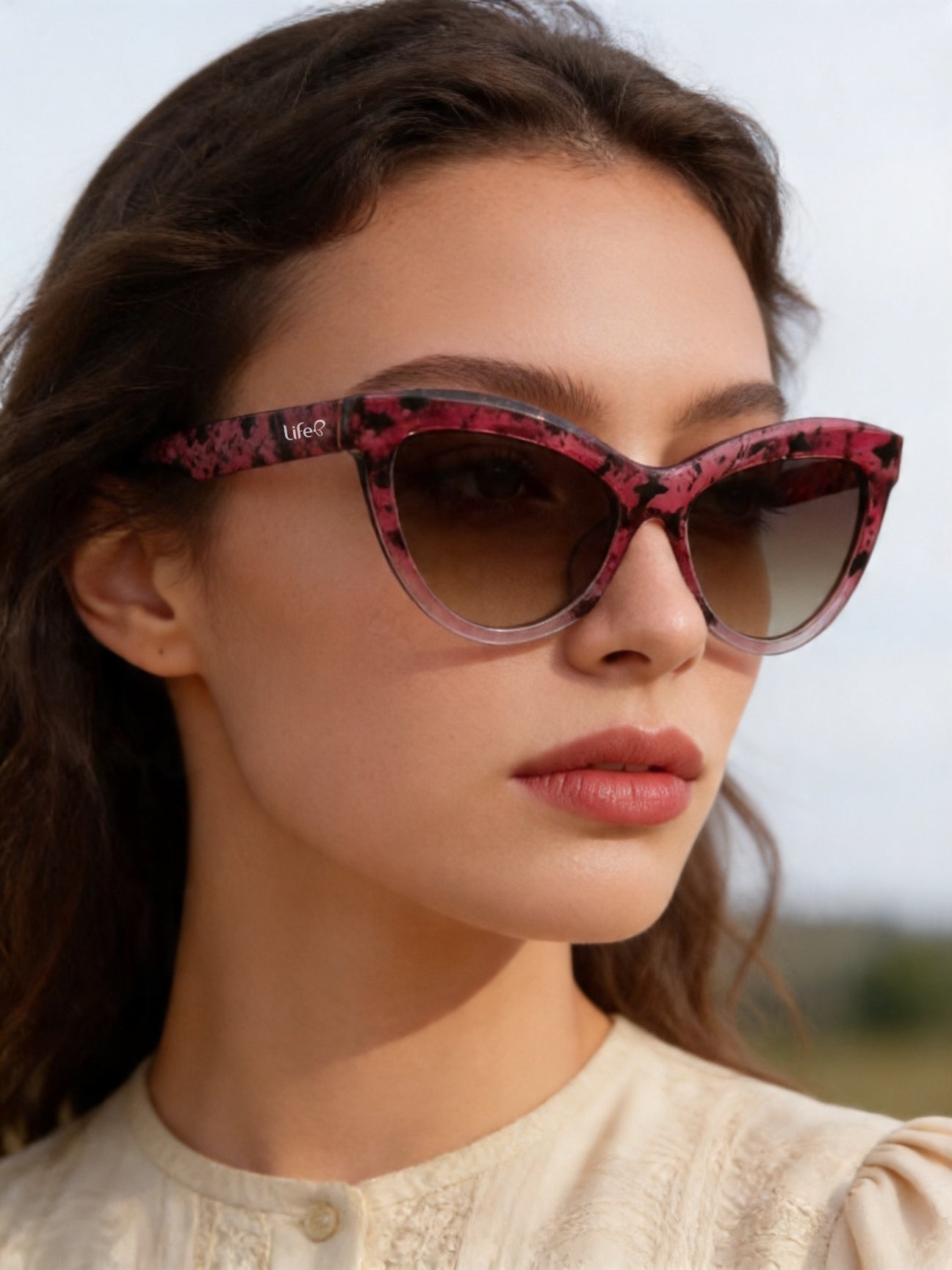 Óculos De Sol Feminino Belle Gatinho UV 400