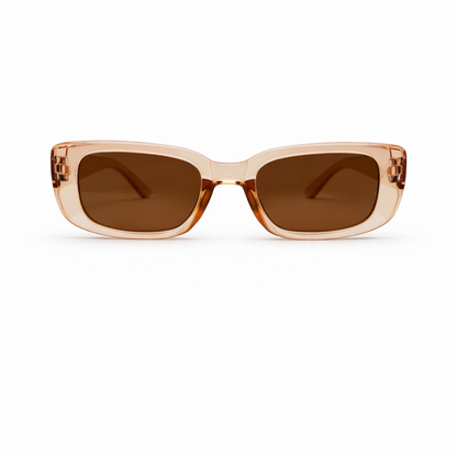 Óculos De Sol Feminino Soleil Retangular UV 400