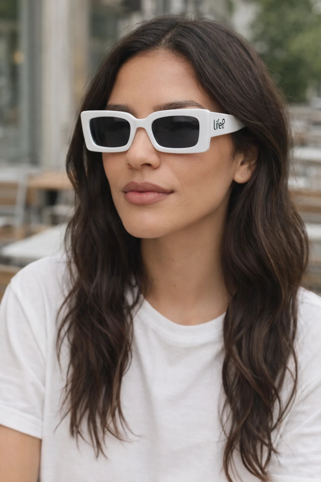 Óculos De Sol Feminino Astral Retangular UV 400