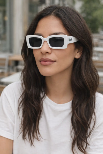 Óculos De Sol Feminino Astral Retangular UV 400