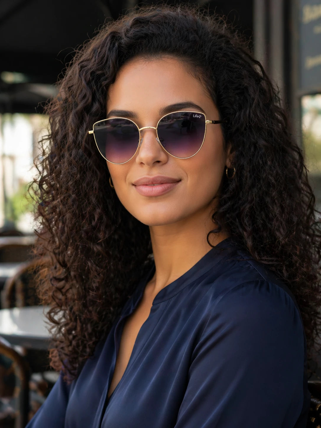 Óculos De Sol Feminino Veneza Gatinho UV 400