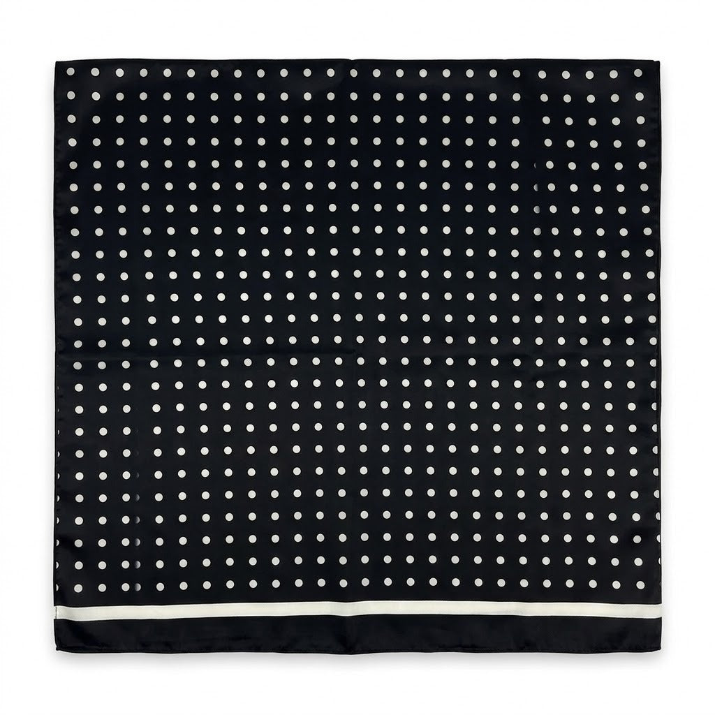 Lenço de Cetim Estampado 90x90cm