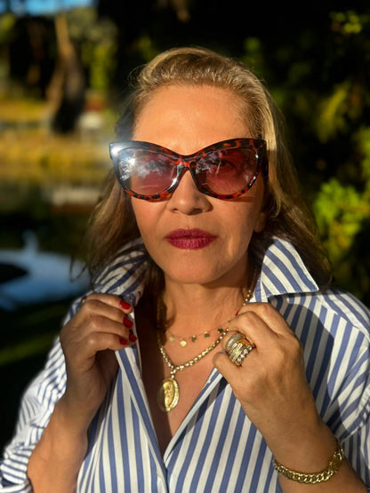 Óculos De Sol Feminino Belle Gatinho UV 400