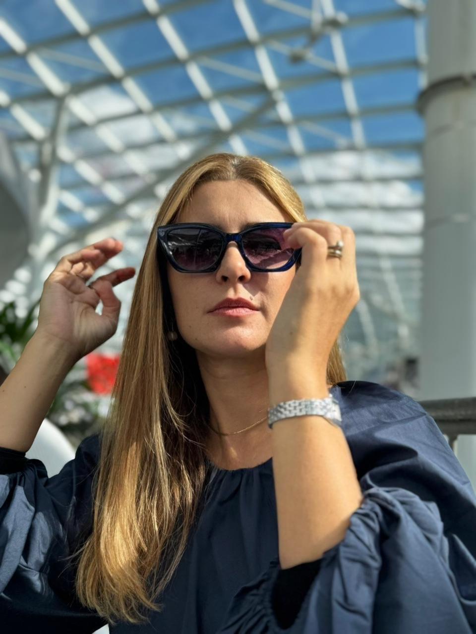 Óculos De Sol Feminino Veneza Gatinho UV 400
