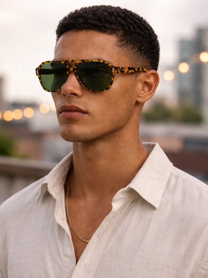 Óculos De Sol Unissex Dante Aviador UV 400