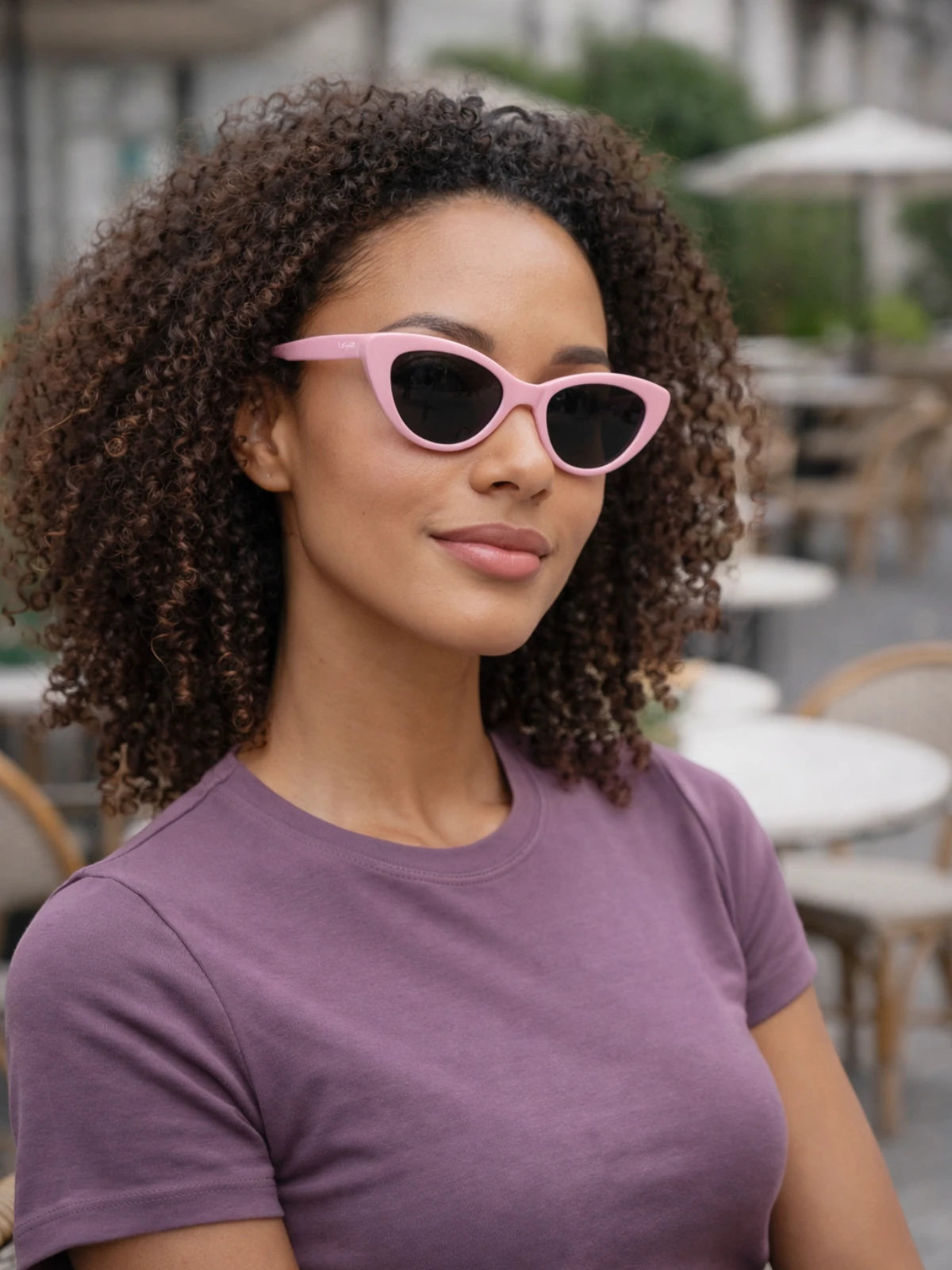 Óculos De Sol Feminino Luna Gatinho UV 400