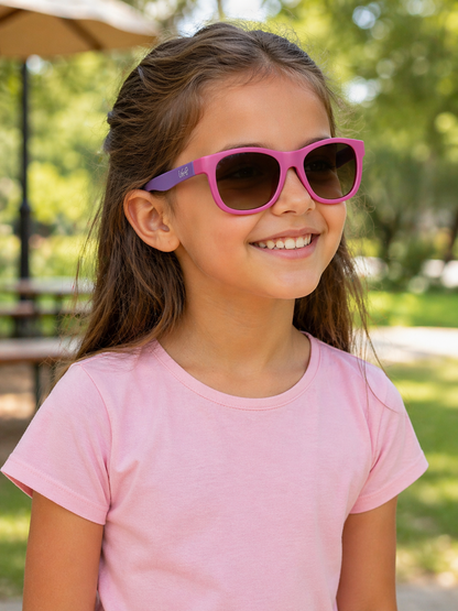Óculos De Sol Kids Space Unissex Quadrado UV 400