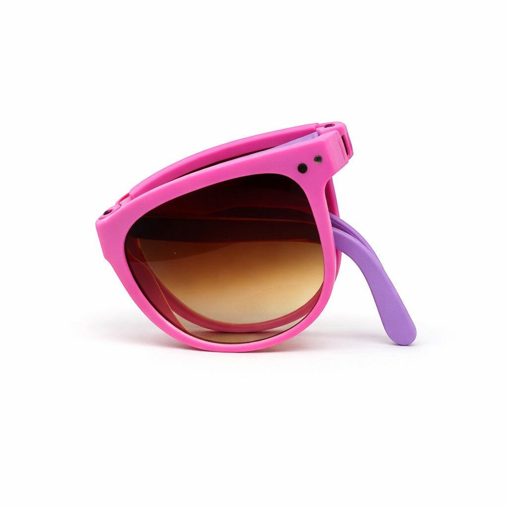 Óculos De Sol Kids Unissex Fun Quadrado Dobrável UV 400