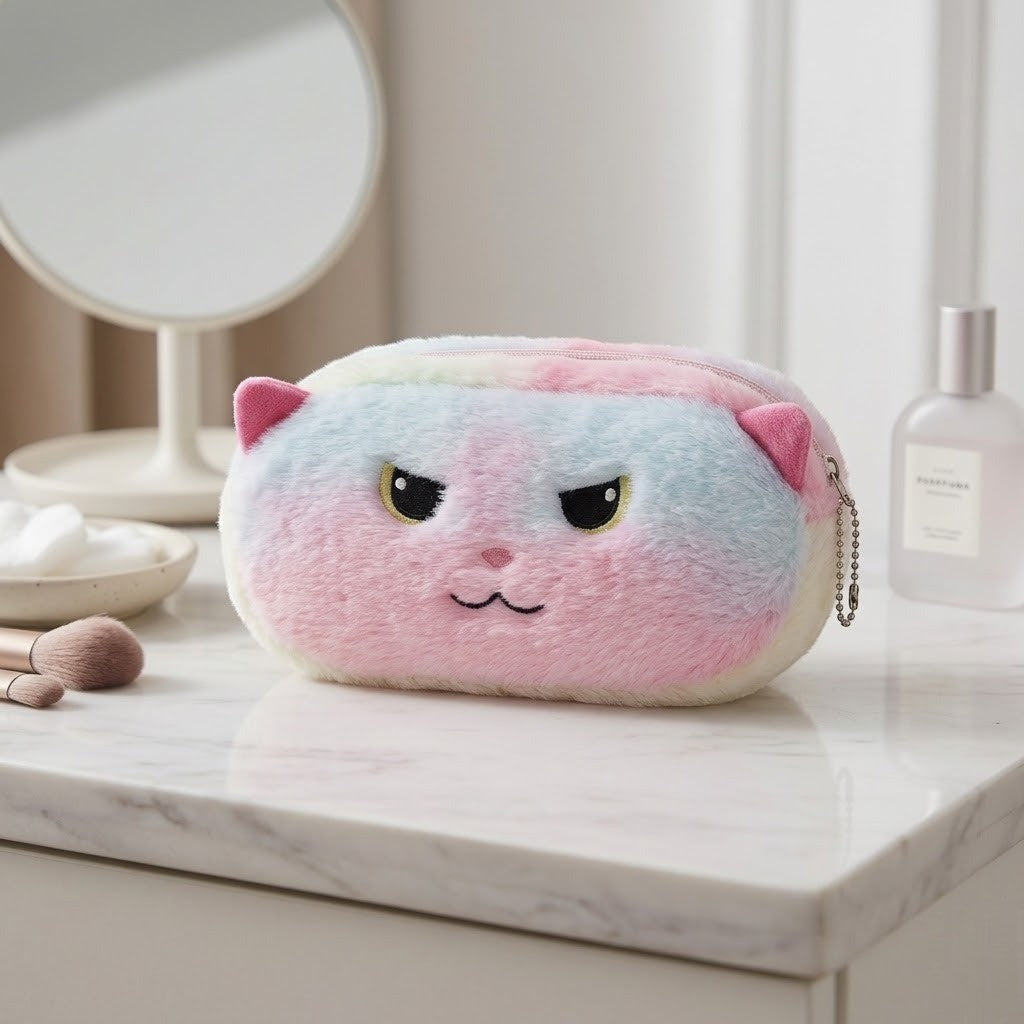 Necessaire Infantil de Pelúcia Fofa