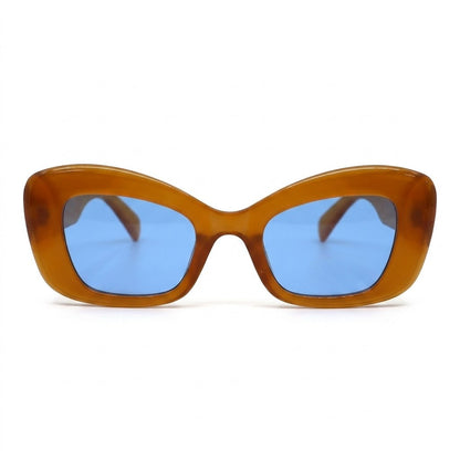 Óculos De Sol Feminino Milão Retangular UV 400