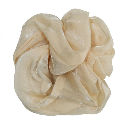 Scrunchie de Cetim Cintilante Anti-Frizz