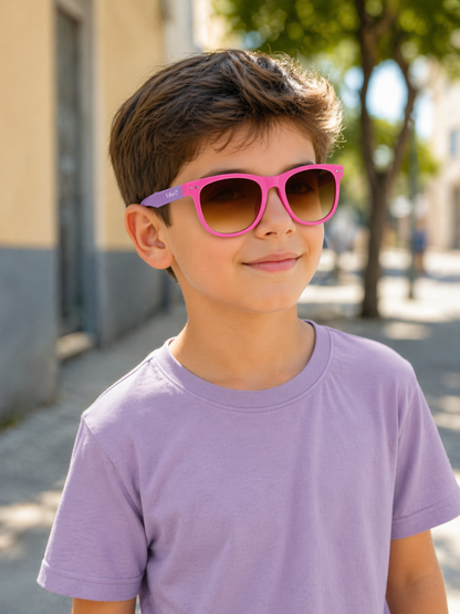 Óculos De Sol Kids Unissex Magic Redondo UV 400