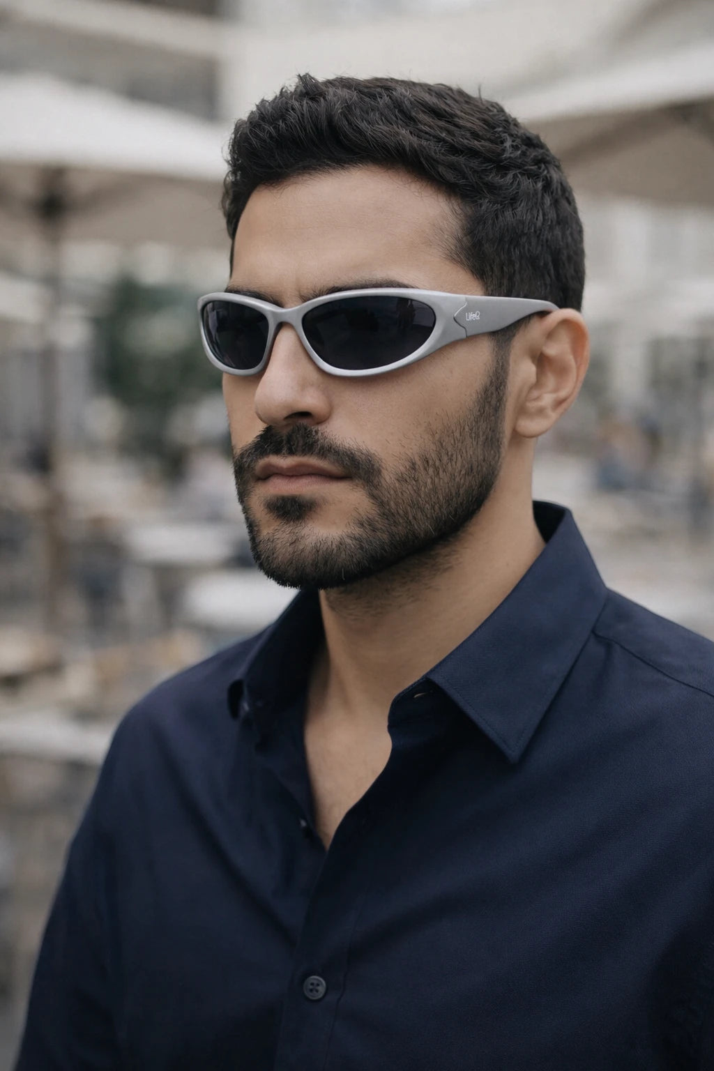 Óculos De Sol Unissex Sprint Retangular UV 400