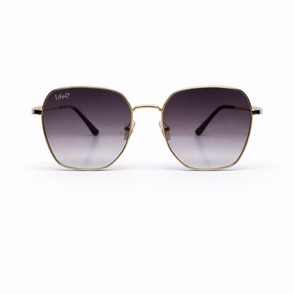 Óculos De Sol Unissex Capri Quadrado UV 400
