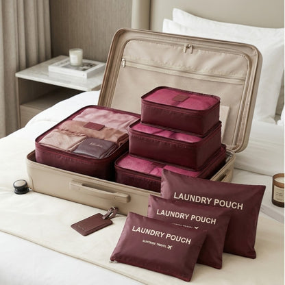 Kit Organizador para Malas Colors com 6 Peças
